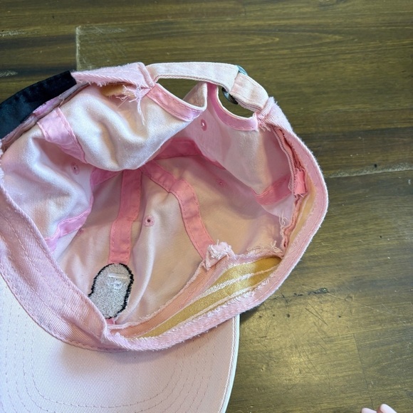 RARE Bape Vintage Ape Head Embroidered Baseball Hat Light Pink Bathing Ape Dad main image 7
